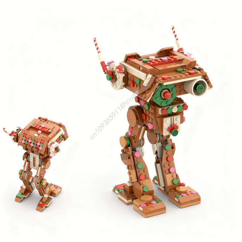 Kids Education Bd - 511pcs MOC Gingerbread BD 1 Star