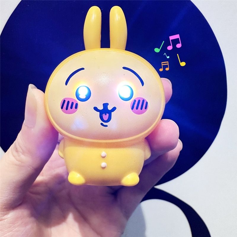 Kids Educational Songs - Chiikawa Glow Music Keychain Cute Pendant