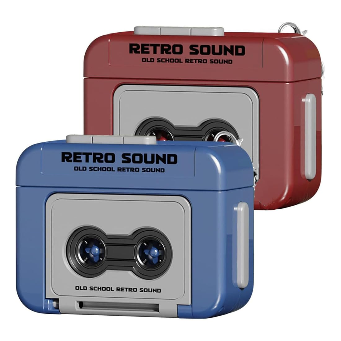 Kids Educational Songs - Retro Cassette Tape Recorder Keychain 15-Second