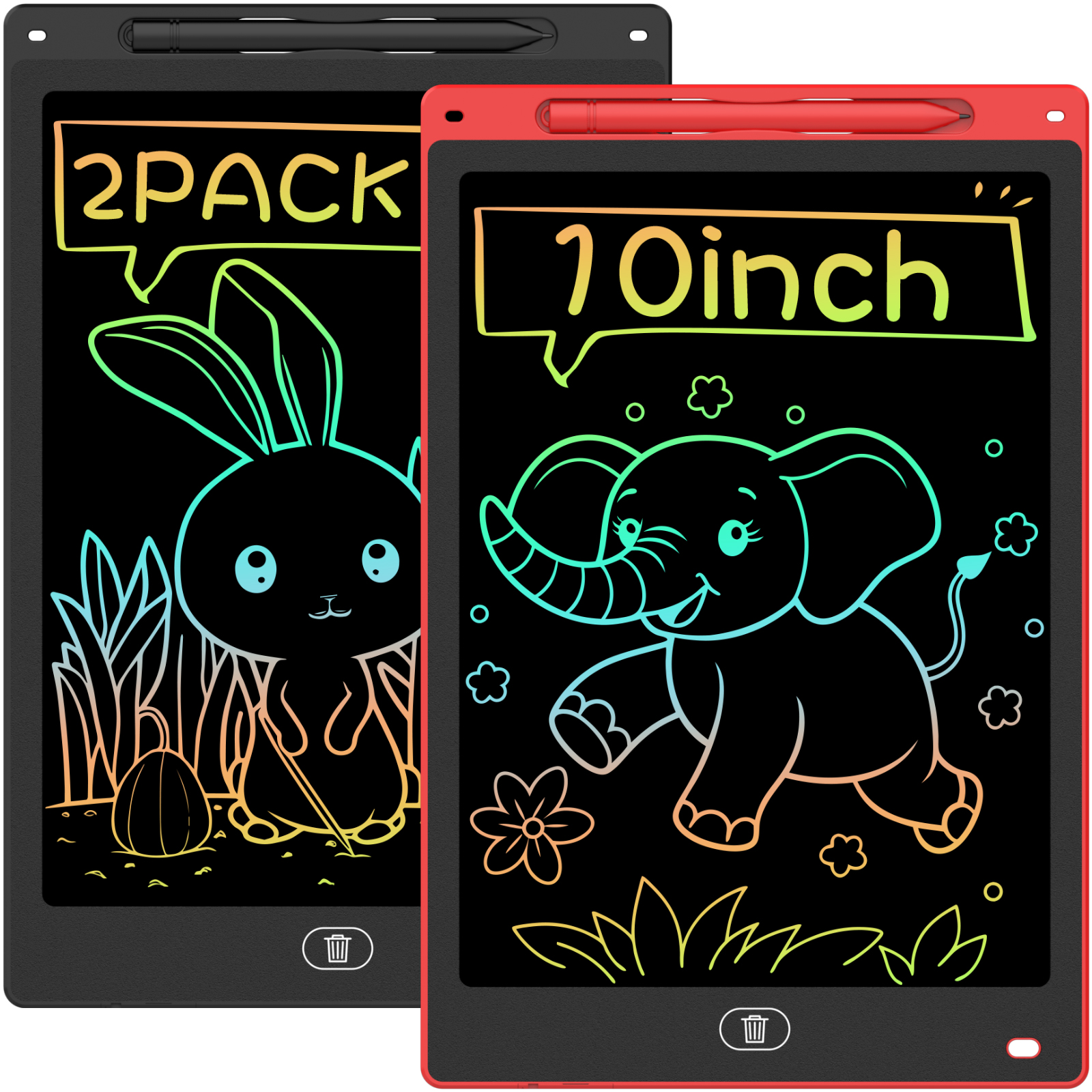 Kids Education Tablet - 10 Inch LCD Drawing Tablet, Handwriting