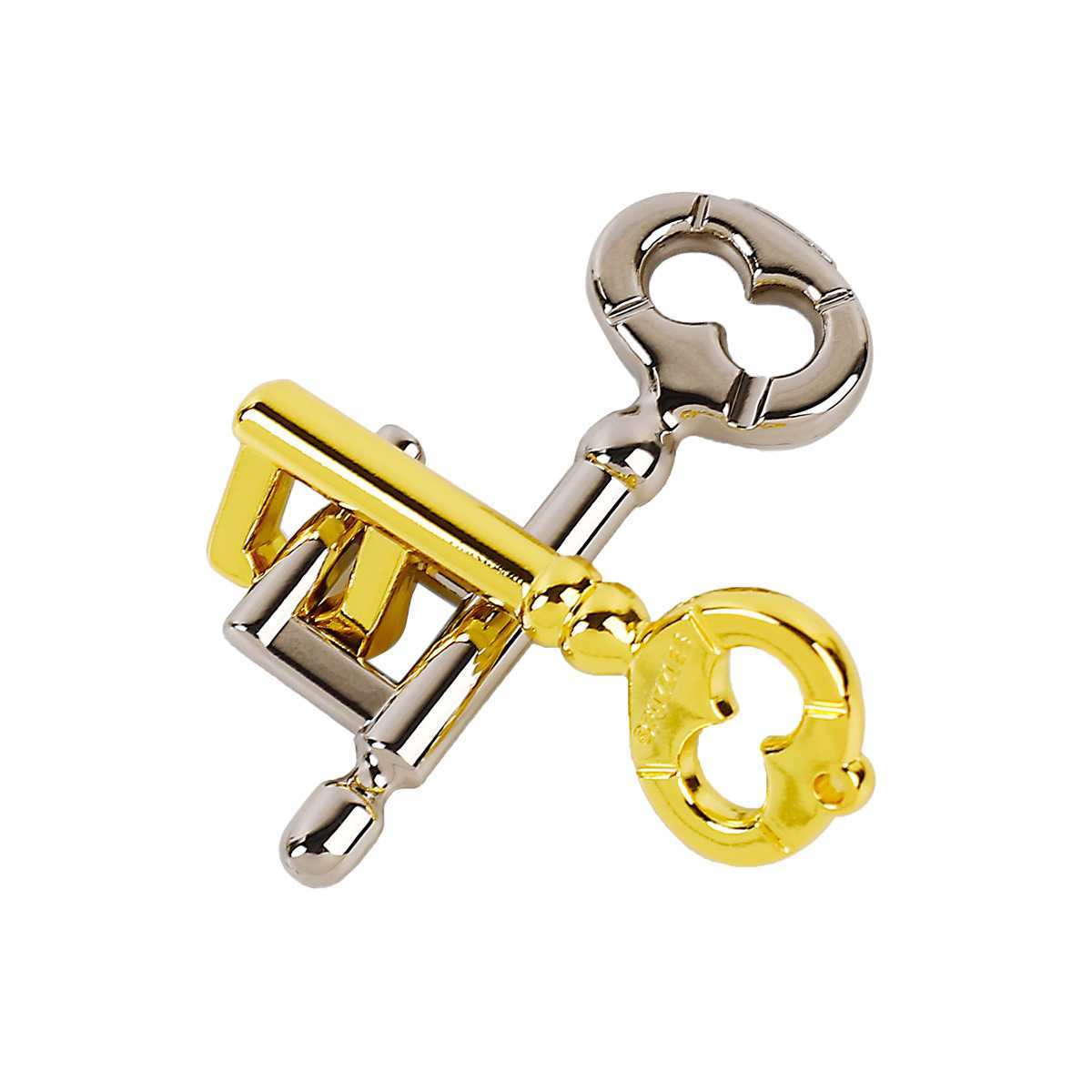 Brain Teaser Cube - Classic Brain Teaser key and Lock