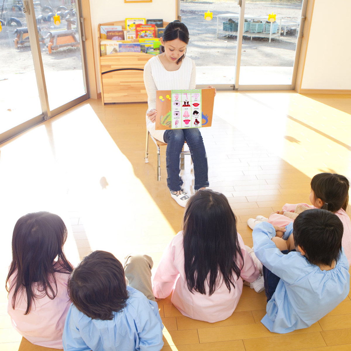 Kids Education Charts - English Learning Wall Chart for Kids