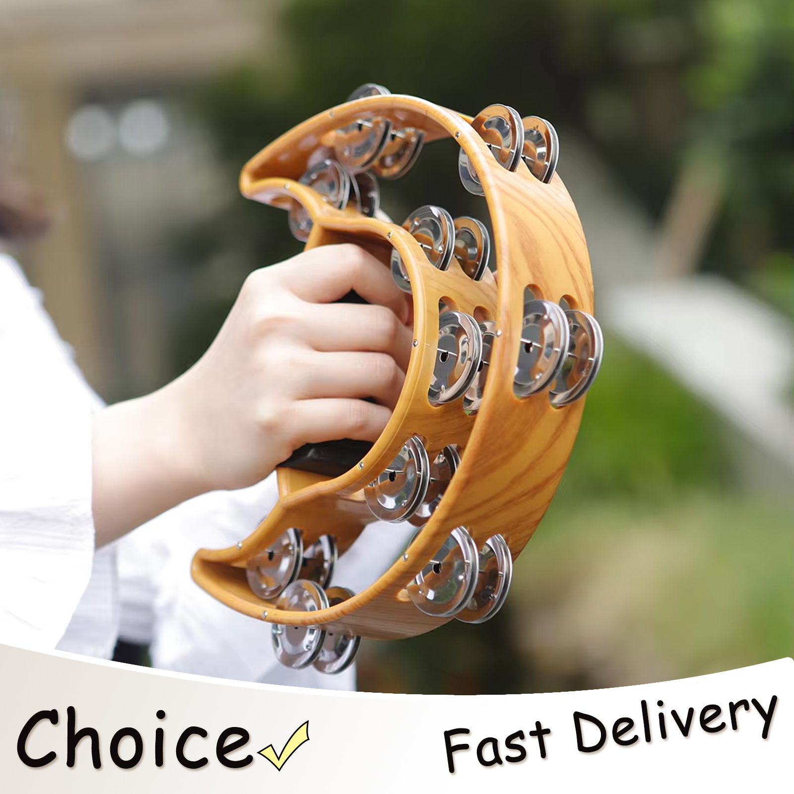 Kids Education Bell - IRIN Orff Double Layer Hand Bell