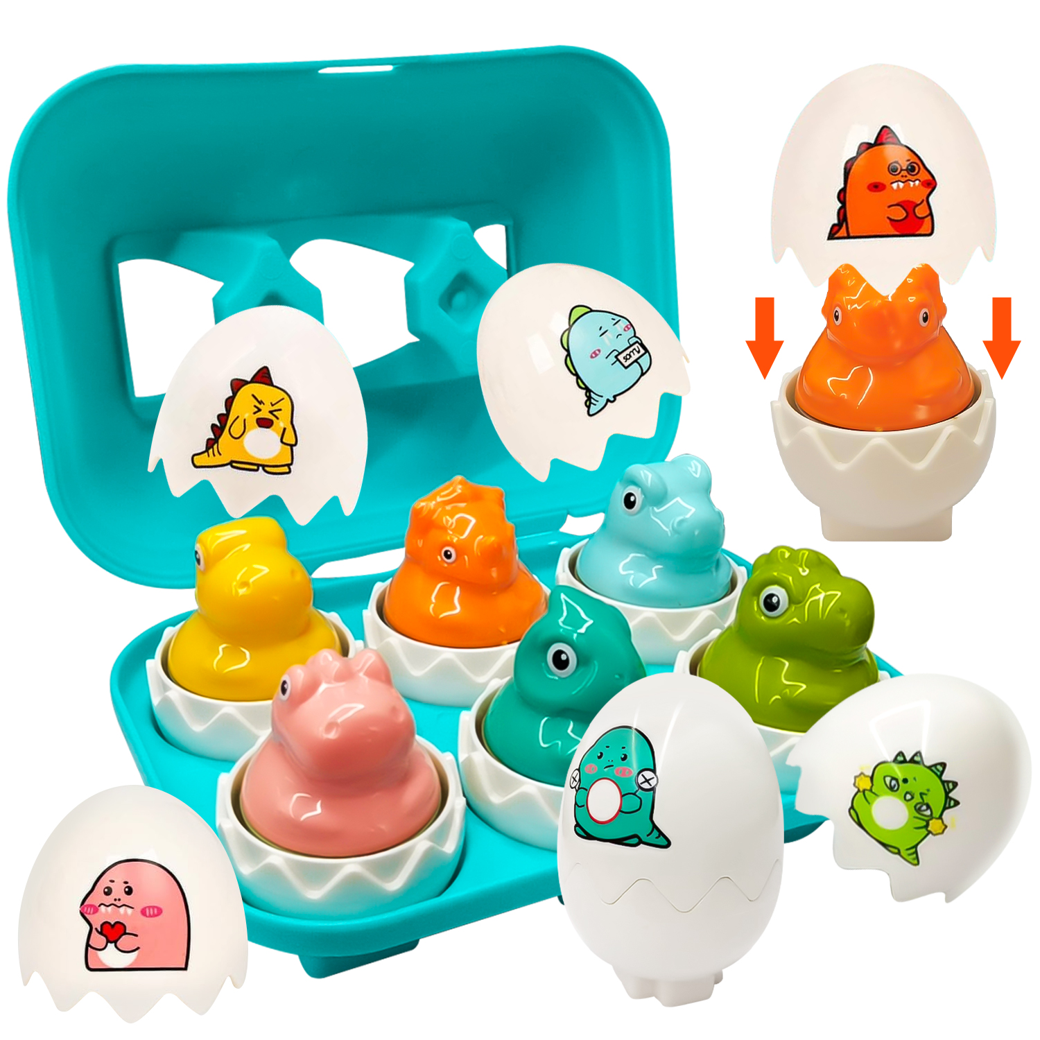 Kids Educational Songs - Montessori Kids Shape Matching Egg Baby