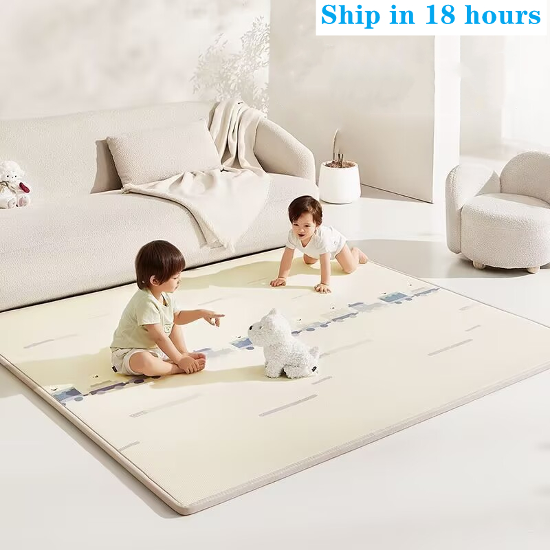 Kids Education Rug - 1cm/0.5cm Thicken Cute Little Deer Baby