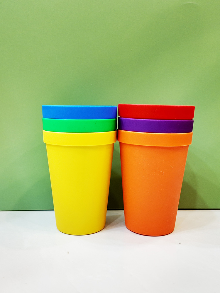 Kids Education Rhymes - Educational Plastic Cups 230ml Set of