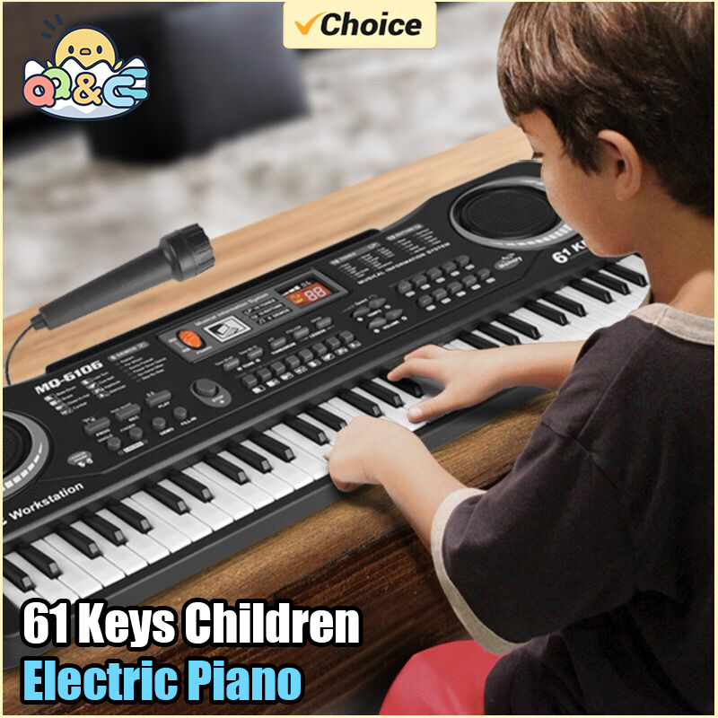 Kids Educational Songs - Kids Electronic Piano Keyboard Portable 61