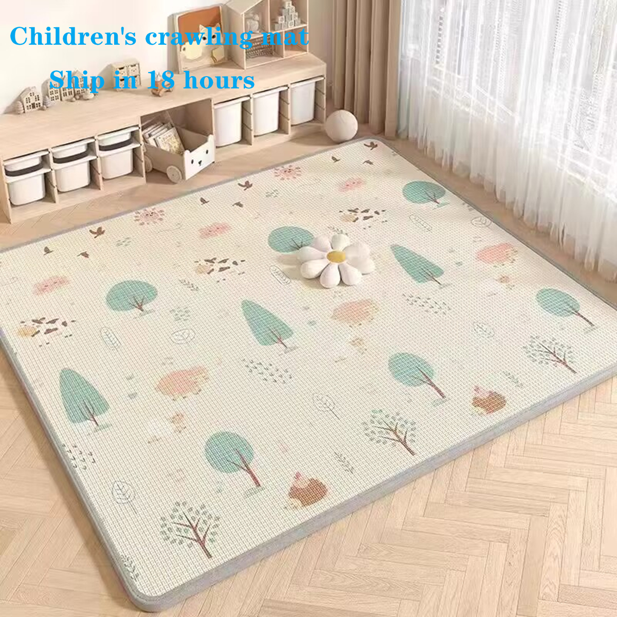 Kids Education Rug - 5 sizes to choose Cartoon Baby