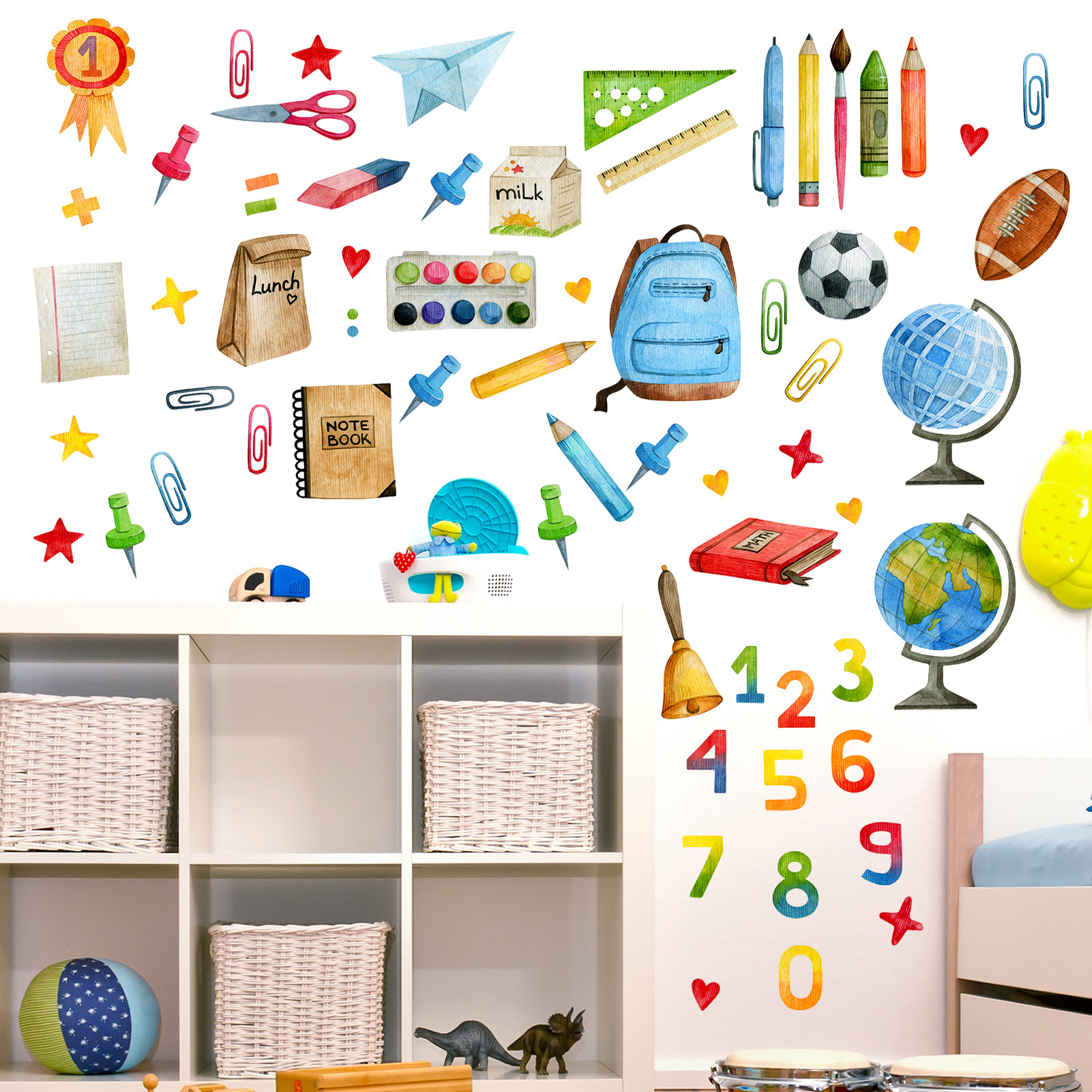 Educational Wall Stickers Lear - Kids Education Room reseña y precio
