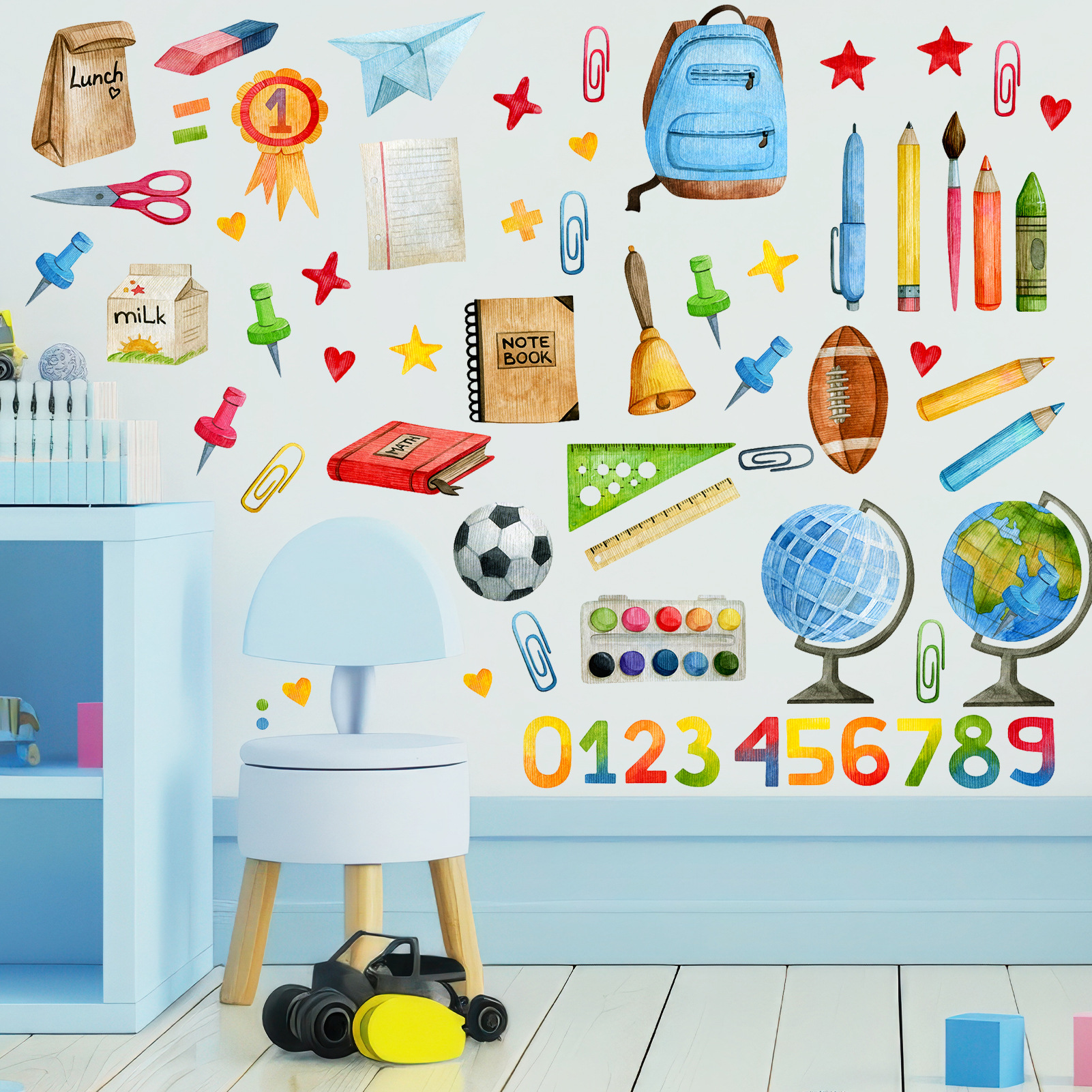 Educational Wall Stickers Lear - Kids Education Room reseña y precio