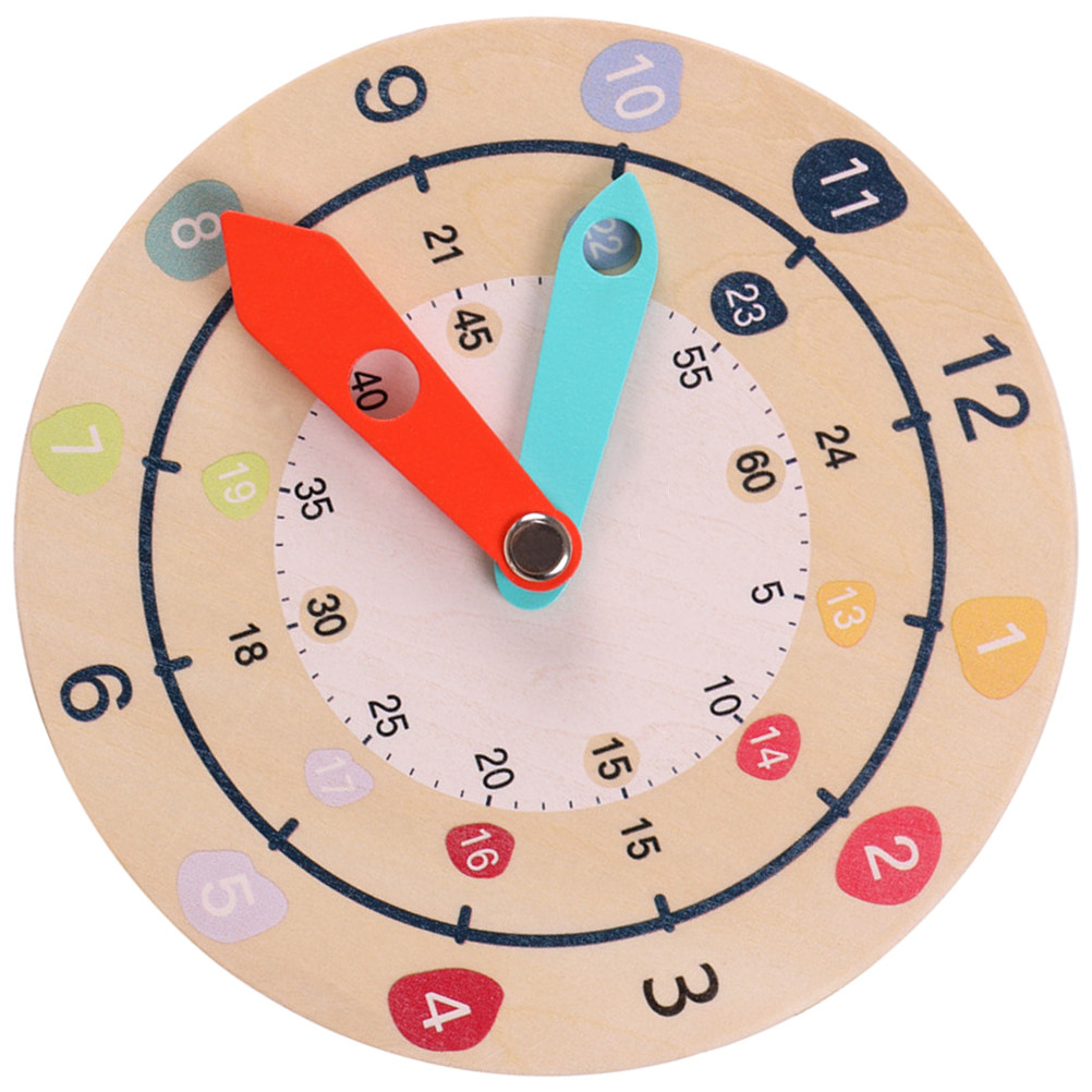 Round Educational Wood Number  - Kids Education Number reseña y precio
