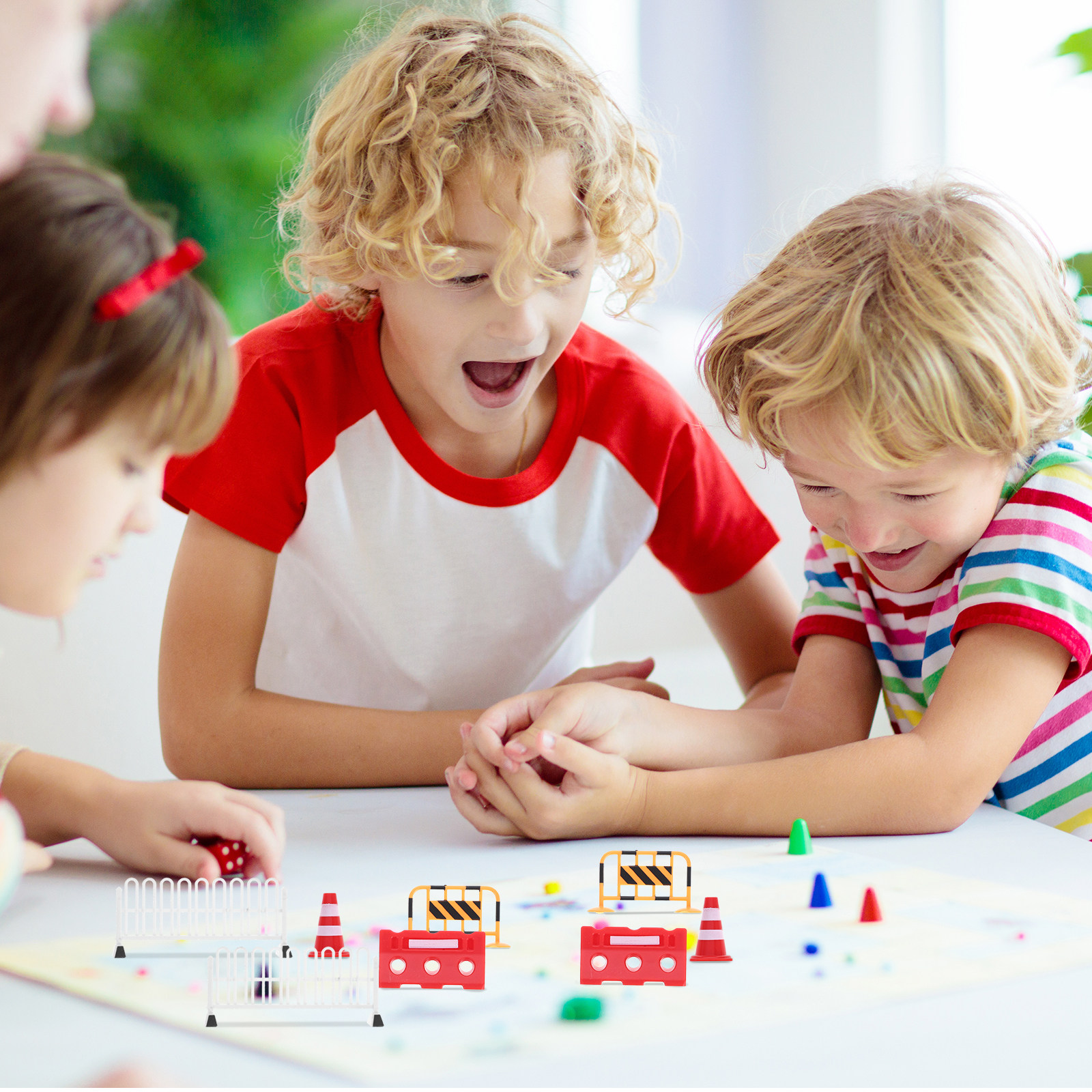 8Pcs Kids Traffic Roadblock Re - Kids Education Sites reseña y precio