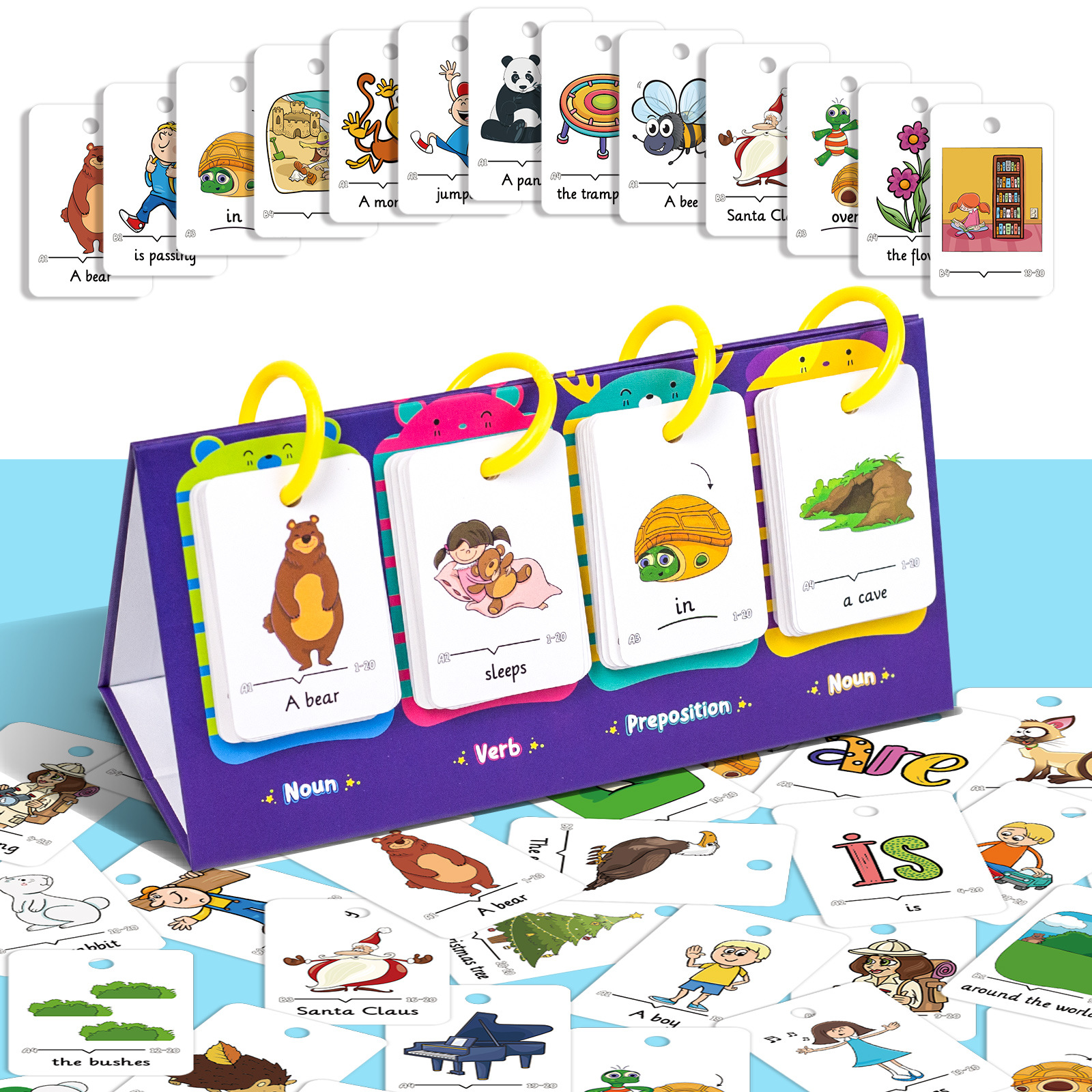 80Pcs Table Model Visual Word  - Kids Education App reseña y precio
