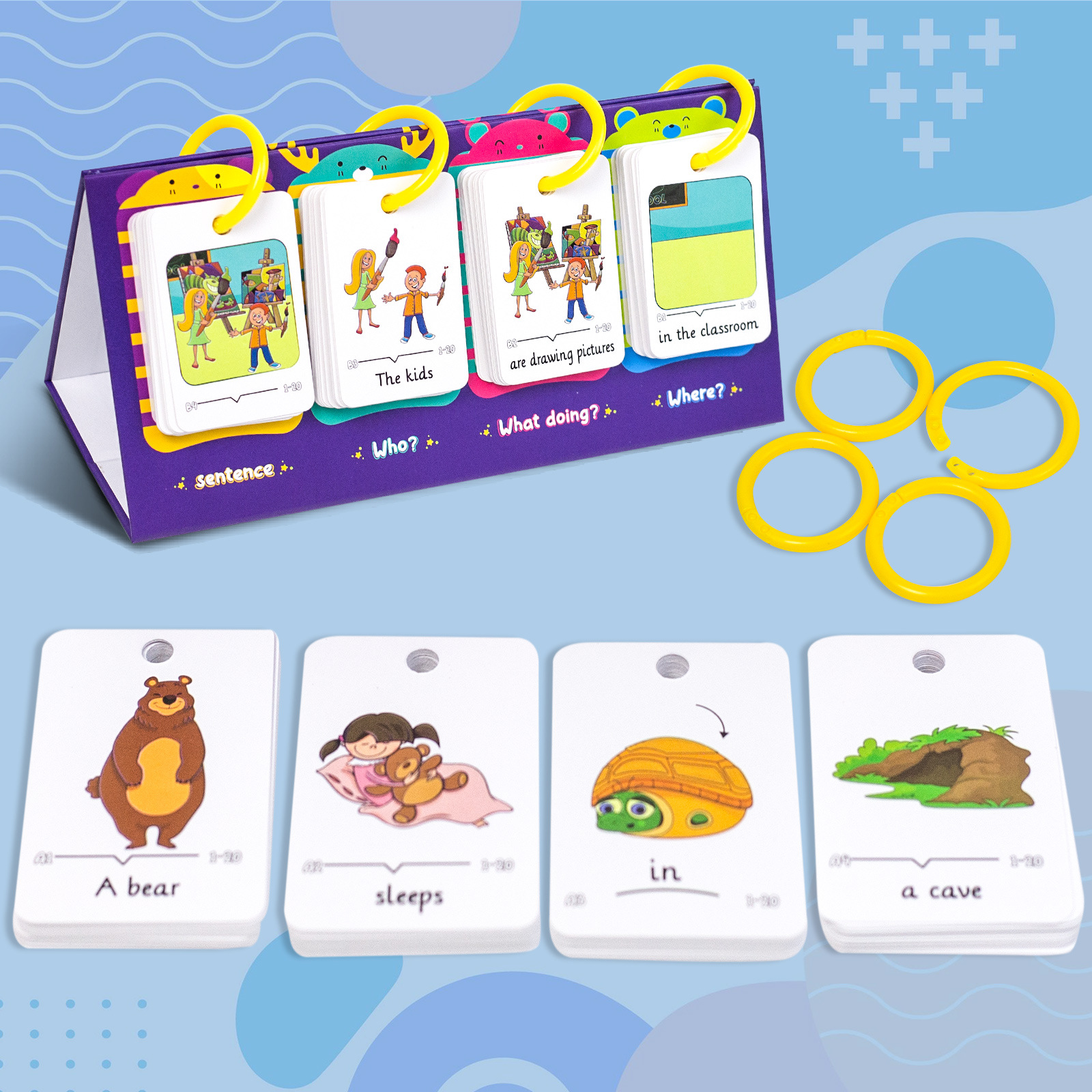 80Pcs Table Model Visual Word  - Kids Education App reseña y precio