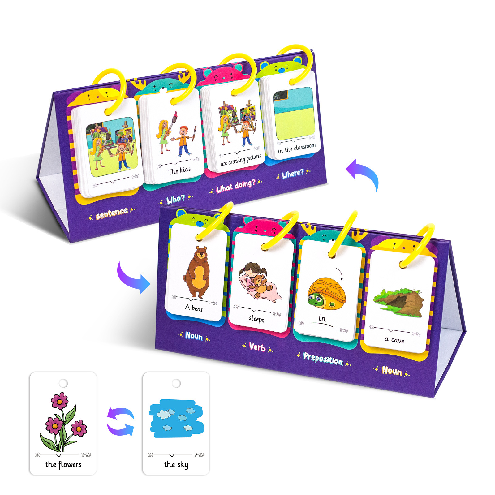 80Pcs Table Model Visual Word  - Kids Education App reseña y precio