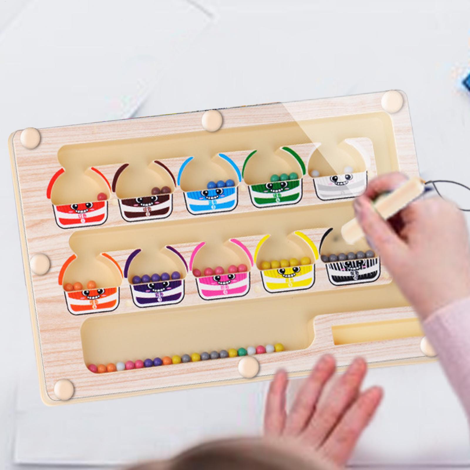 Magnetic Color Number Maze Boa - Kids Education Number reseña y precio