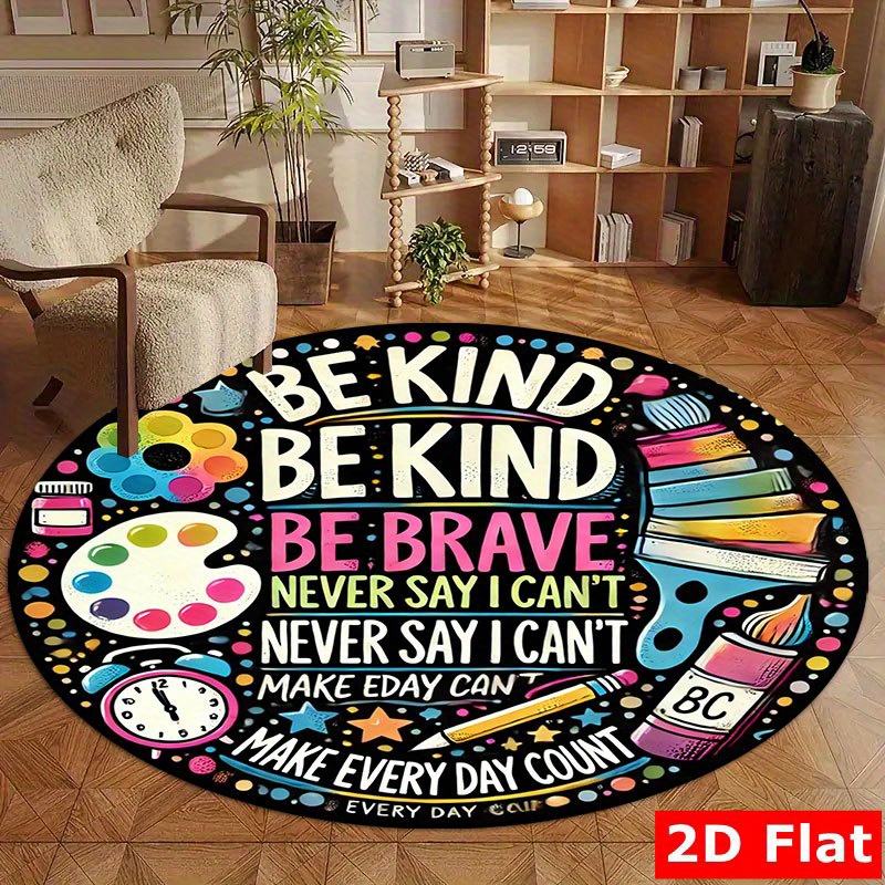 Be Kind Be Brave Motivational  - School Kids Education Quotes reseña y precio