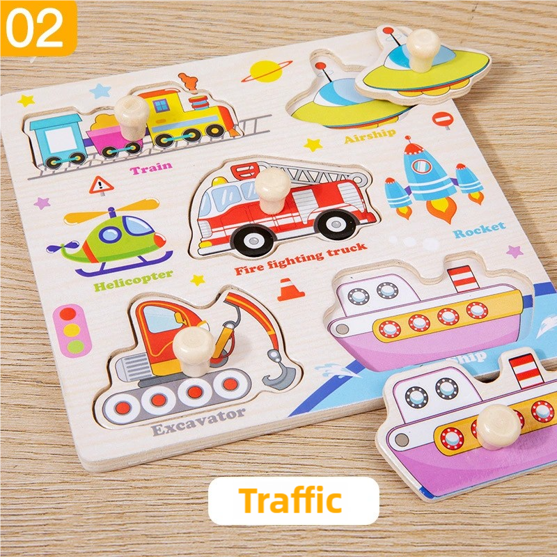 Montessori Wooden Puzzles Toys - Kids Education App reseña y precio