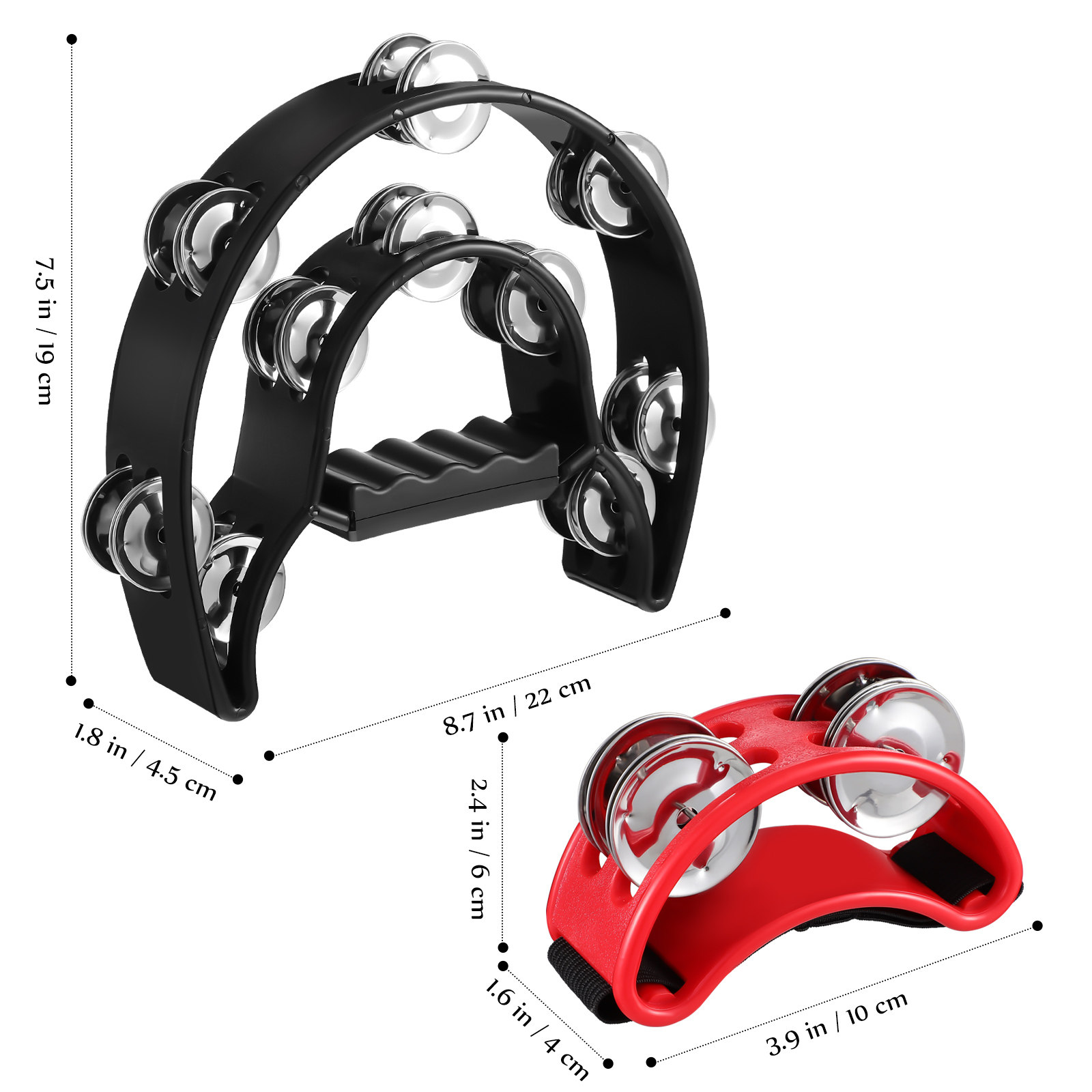 4Pcs Hand Foot Wrist Tambourin - Kids Education Bell reseña y precio