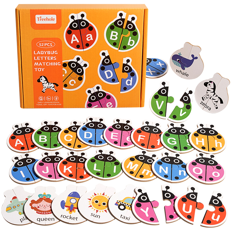 Montessori Matching Letters Fi - Kids Education Card reseña y precio