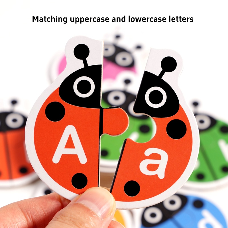 Montessori Matching Letters Fi - Kids Education Card reseña y precio