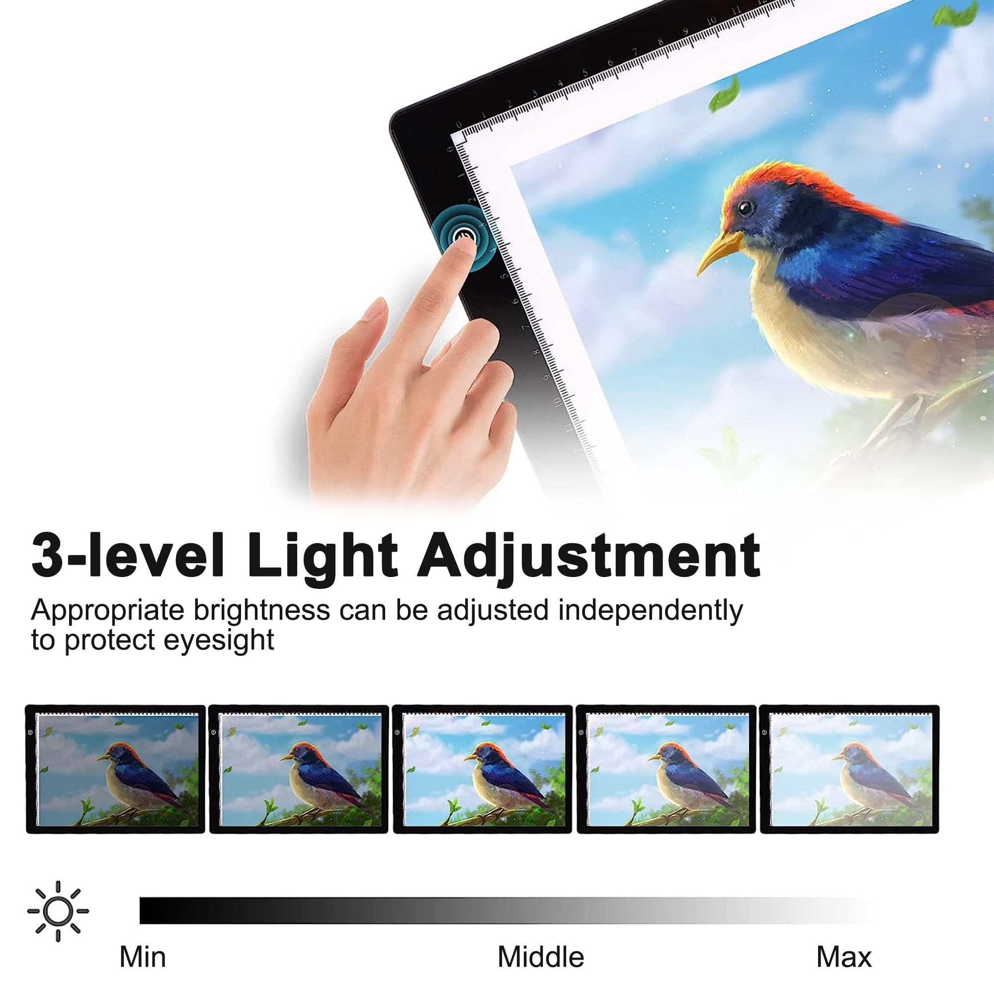 Led Drawing Copy Pad 3 Level D - Kids Education Tablet reseña y precio