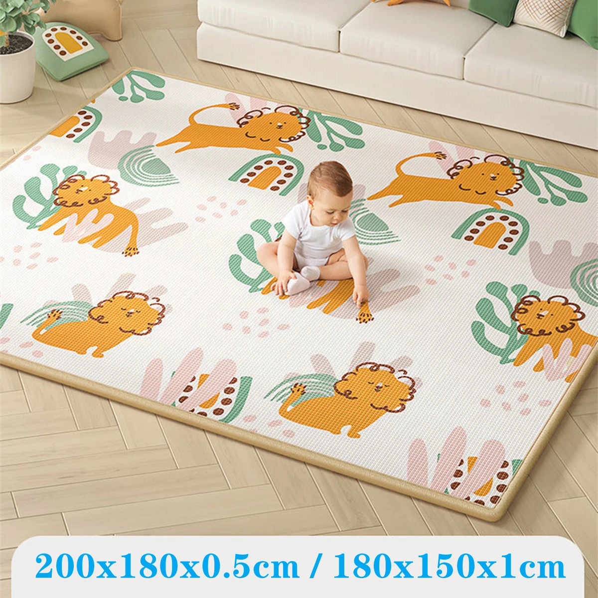5 Sizes and 10 Styles Baby Cra - Kids Education Rug reseña y precio