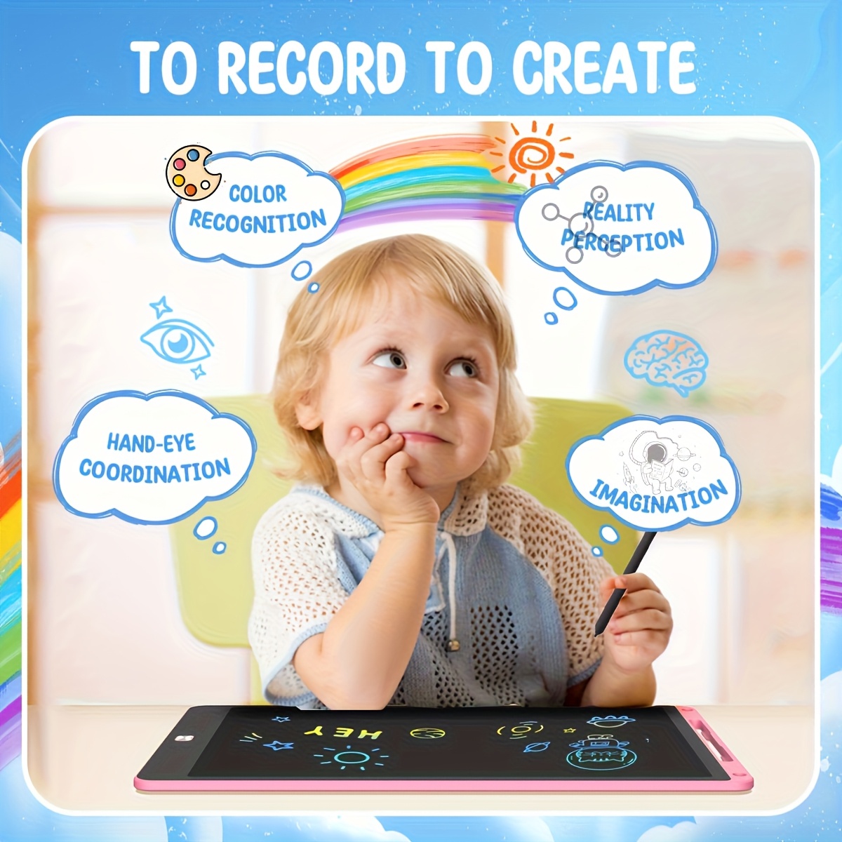 30pcs of 8.5 Inch LCD Drawing  - Kids Education Tablet reseña y precio