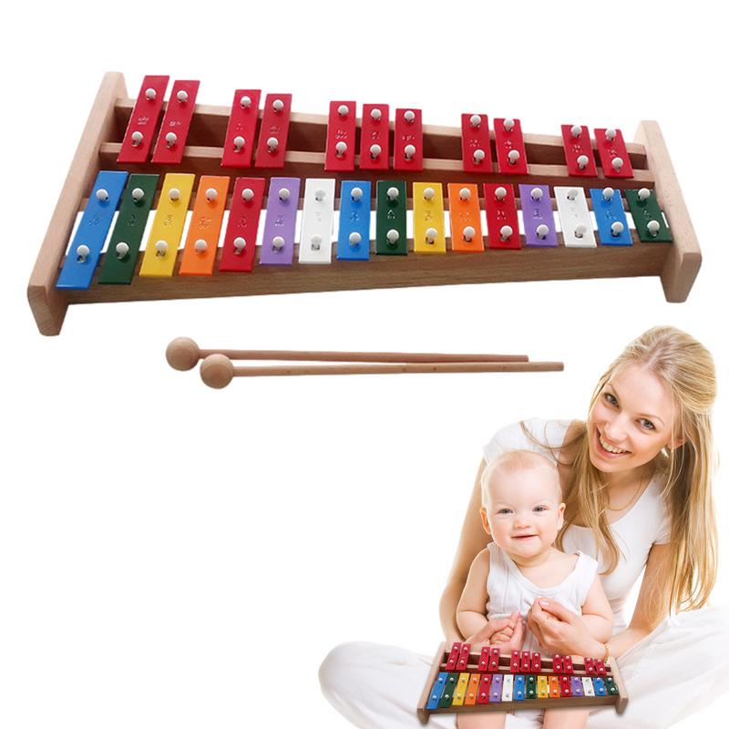 27 Note Xylophone Hand Bell Co - Kids Education Bell reseña y precio