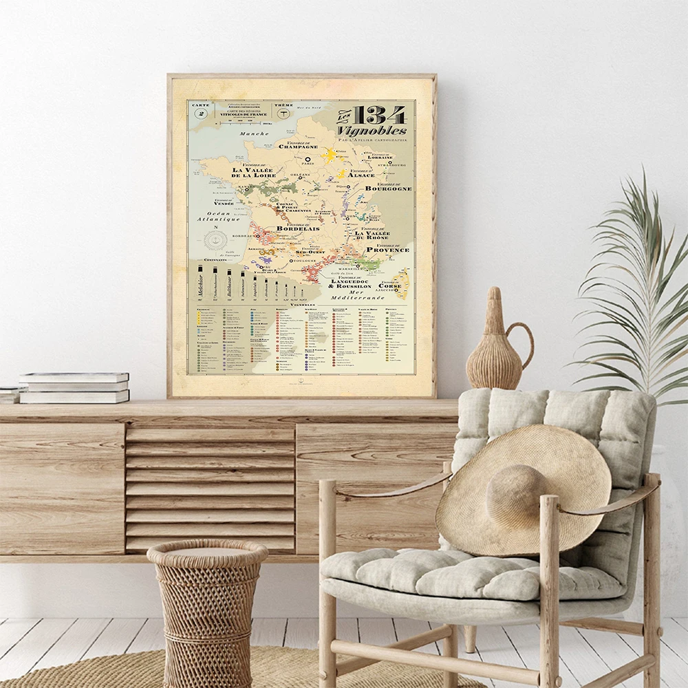 Retro Map Europe City Vines Ma - School Kids Education Quotes reseña y precio