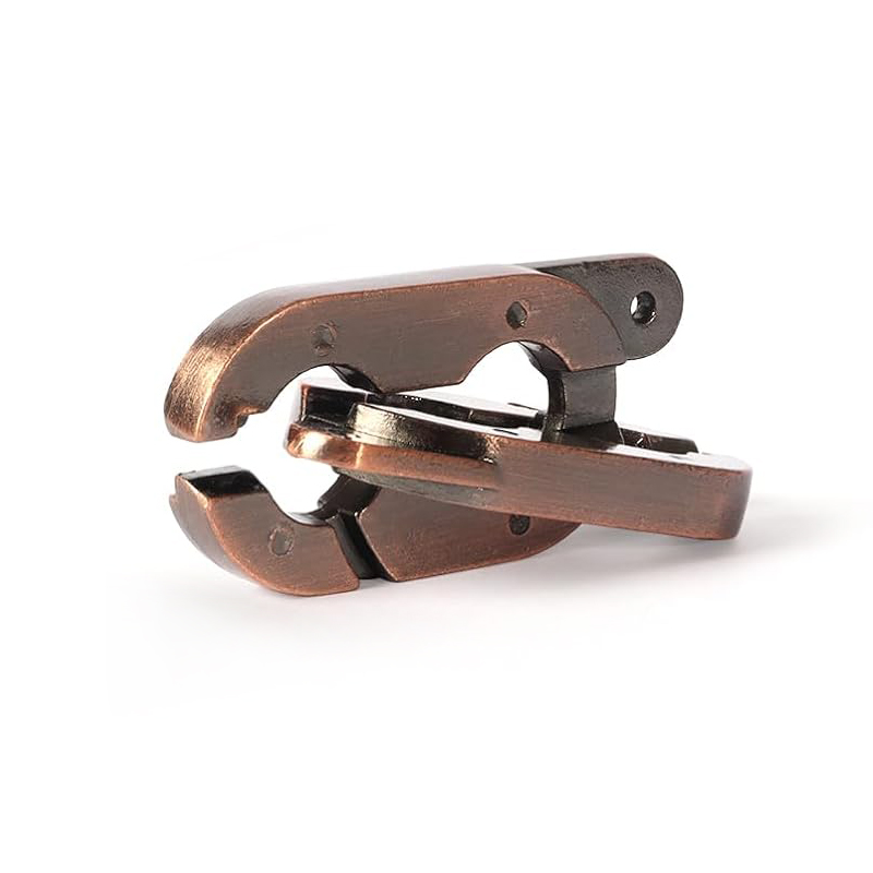 Metal Difficult Lock Puzzles D - Brain Teaser Cube reseña y precio