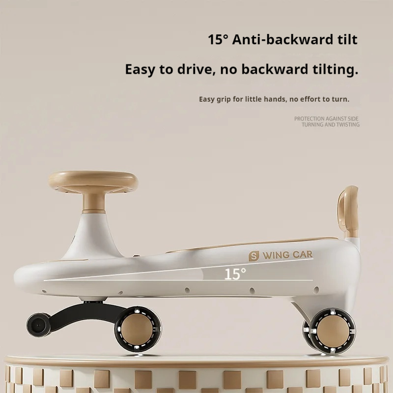 S Kids Swing Car Anti Rollover - Kids Educational Songs reseña y precio