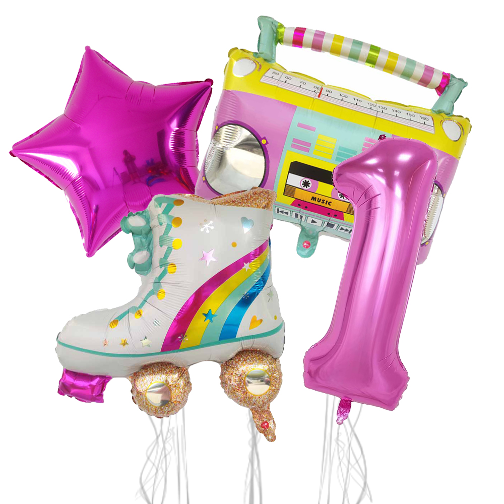 4pcs 32inch Number Balloon Rad - Kids Education Number reseña y precio