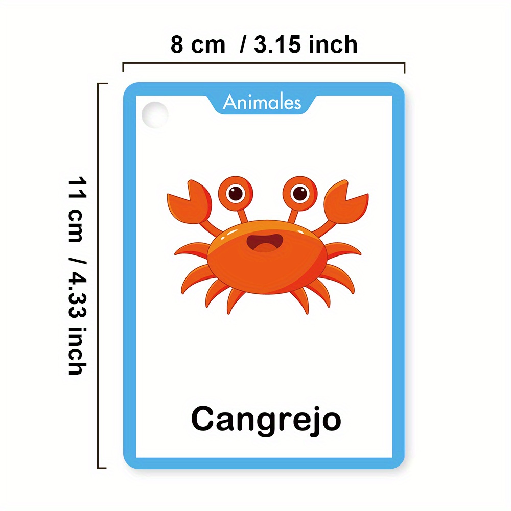 4 Themes Fruits Vegetables Foo - Kids Education Card reseña y precio