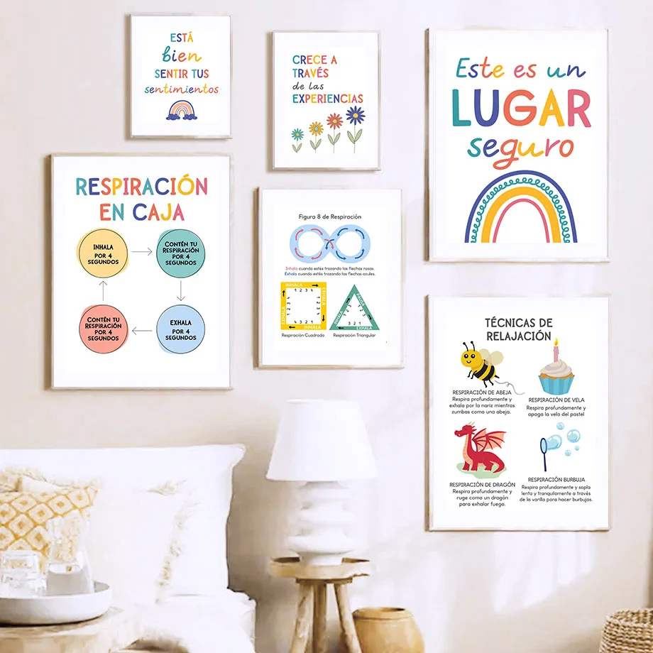 Spanish Education Motto Rainbo - Kids Education Room reseña y precio
