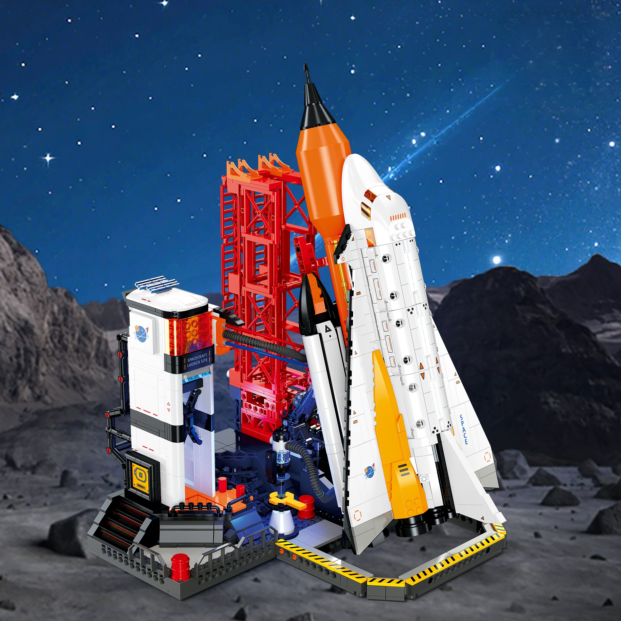 1797PCS Space Series Lighted S - Kids Education Sites reseña y precio