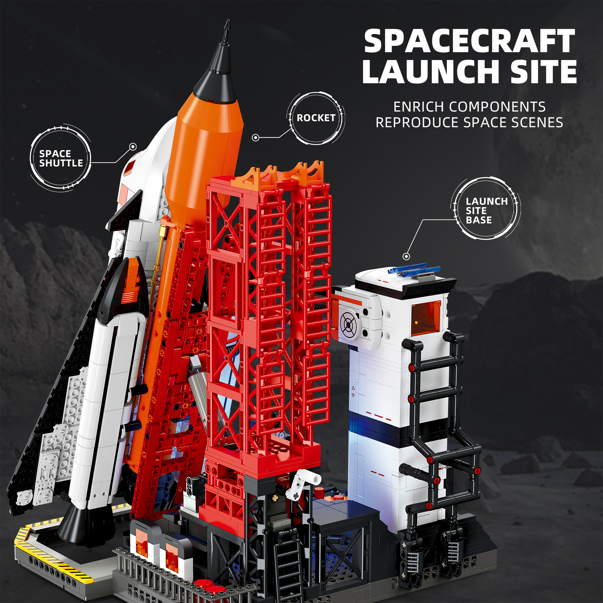 1797PCS Space Series Lighted S - Kids Education Sites reseña y precio