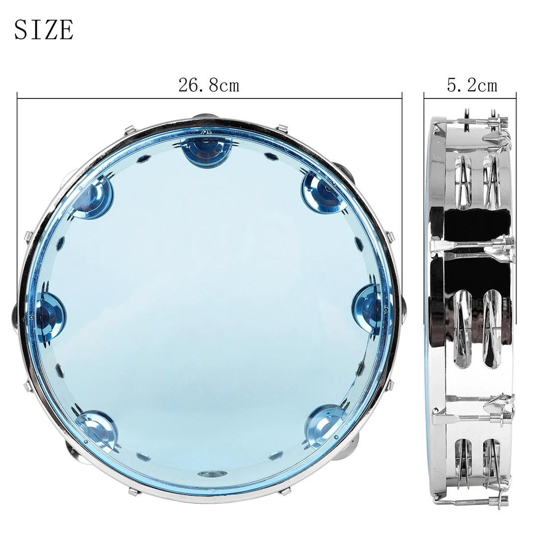 10 Inch Kids Tambourine Double - Kids Education Bell reseña y precio