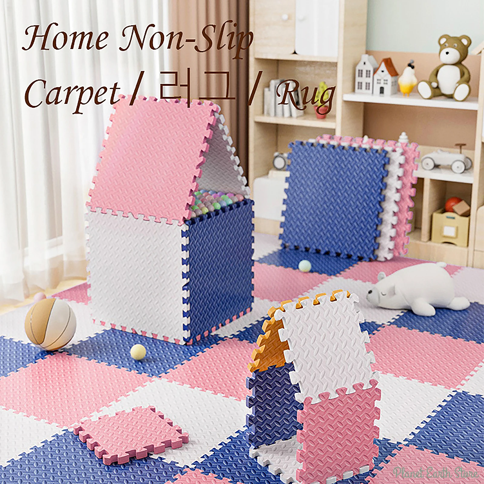 Foam Baby Play Mat Puzzle Mat  - Kids Education Rug reseña y precio
