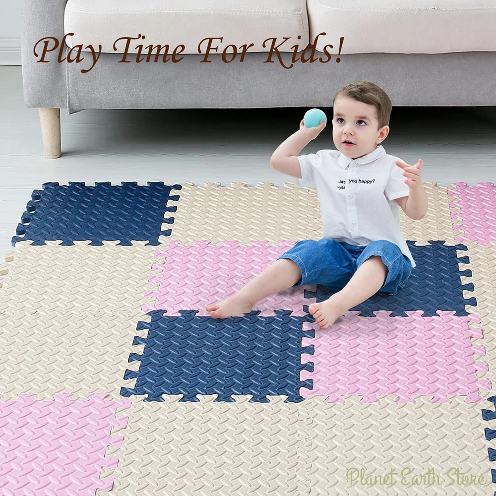 Foam Baby Play Mat Puzzle Mat  - Kids Education Rug reseña y precio