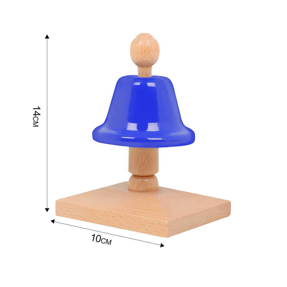 8 Tone Colorful Class Bell Woo - Kids Education Bell reseña y precio