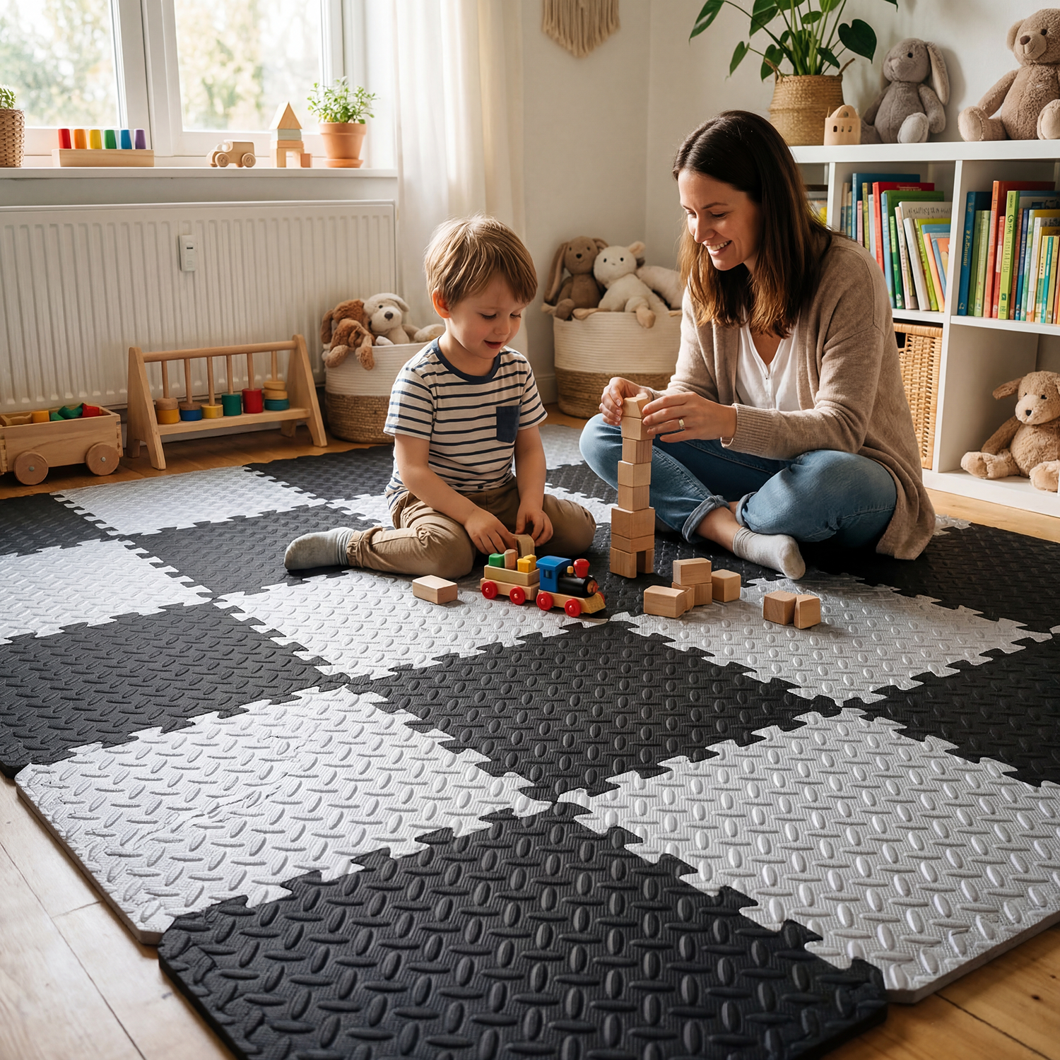 4-20Pcs Foam Baby Play Mat 30x - Kids Education Rug reseña y precio