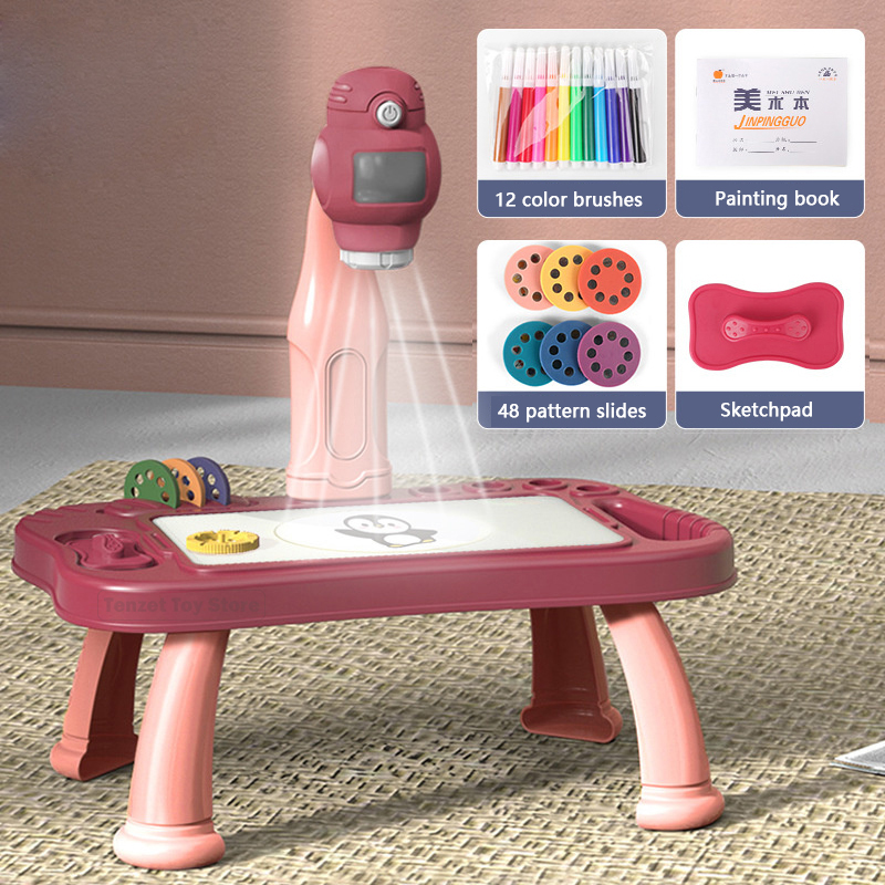 Smart Projector Kids Painting  - Kids Education Tablet reseña y precio
