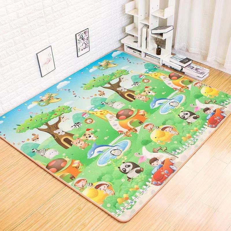 Baby Play Mat Doubel Sided Ani - Kids Education Rug reseña y precio