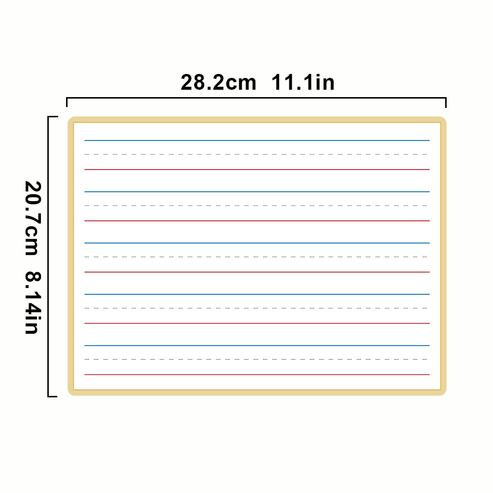 Lines Ruled English Charts for - Kids Education Charts reseña y precio