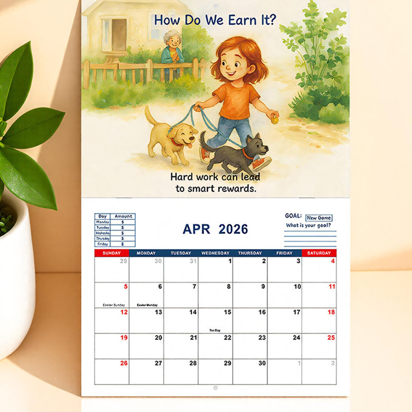 Calendar Board For Children 20 - Kids Education Plan reseña y precio