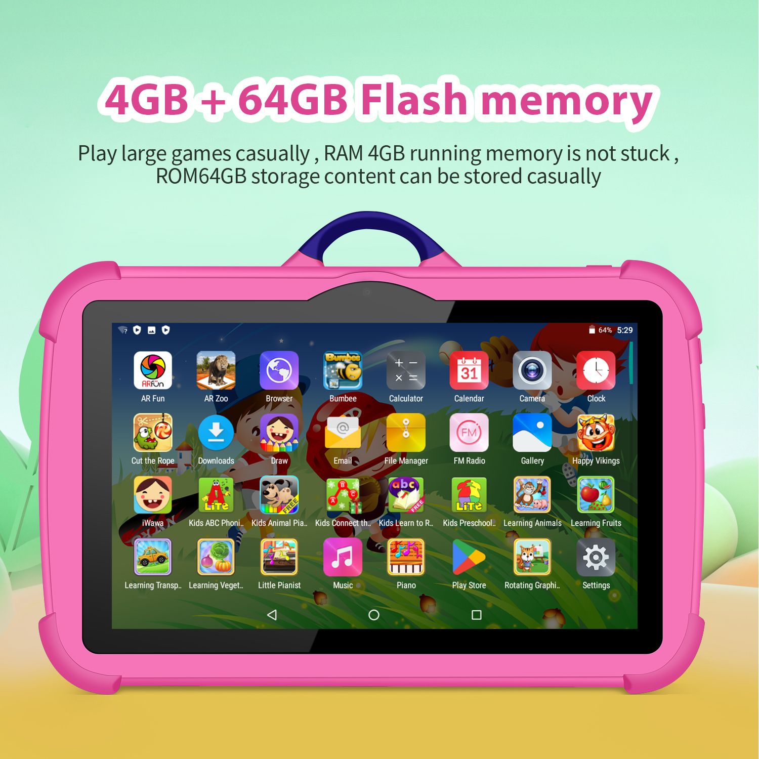 New Cartoon Pattern Kids Table - Kids Education Tablet reseña y precio