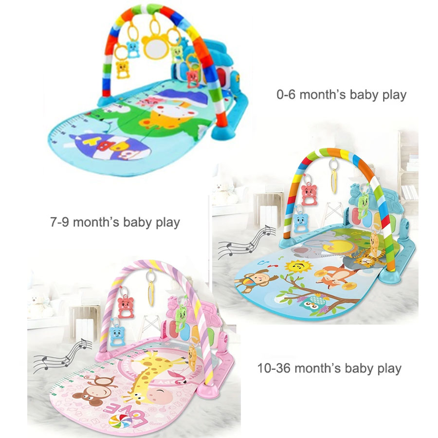 Baby Music Rack Play Mat Baby  - Kids Education Rug reseña y precio
