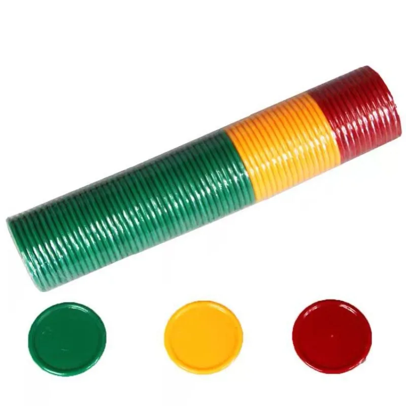 Poker Chips 3.2cm 3 Colors Pla - Kids Education Room reseña y precio