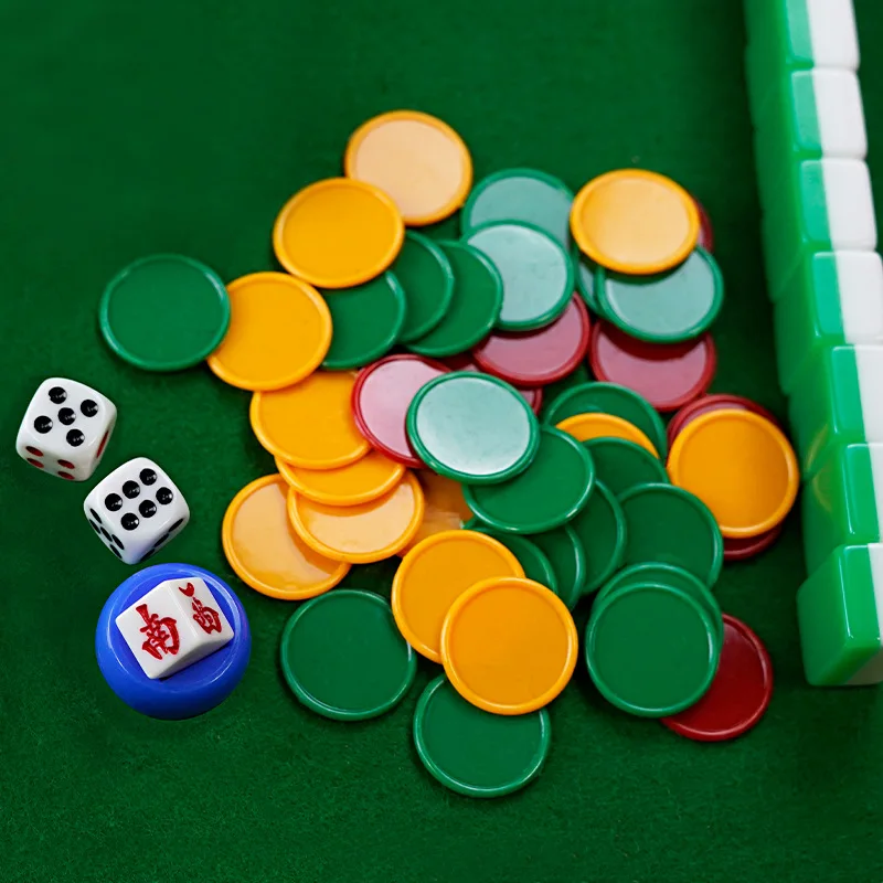 Poker Chips 3.2cm 3 Colors Pla - Kids Education Room reseña y precio
